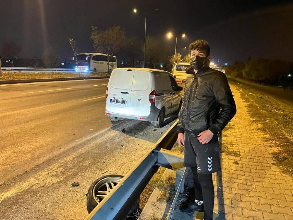 2 köprü arasından düşen araçta 1 kişi öldü, 3 kişi ağır yaralandı