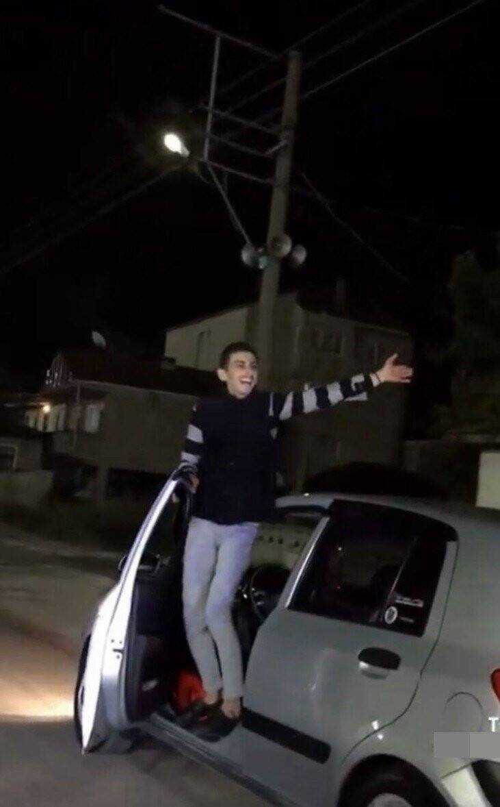 Asker konvoyunda yaptığı ile şaşkına çevirmişti, ehliyetine el konuldu
