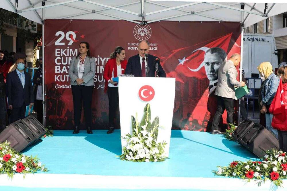 Konya’da 29 Ekim kutlamaları