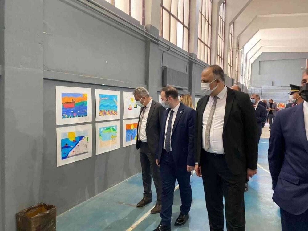 “Benim Gözümden Marmara Adası” Resim Sergisi açıldı