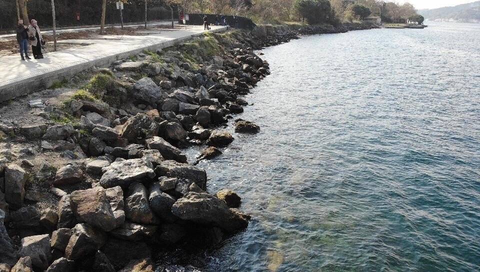 İstanbul’da tedirgin eden görüntü: Beykoz’da deniz çekildi