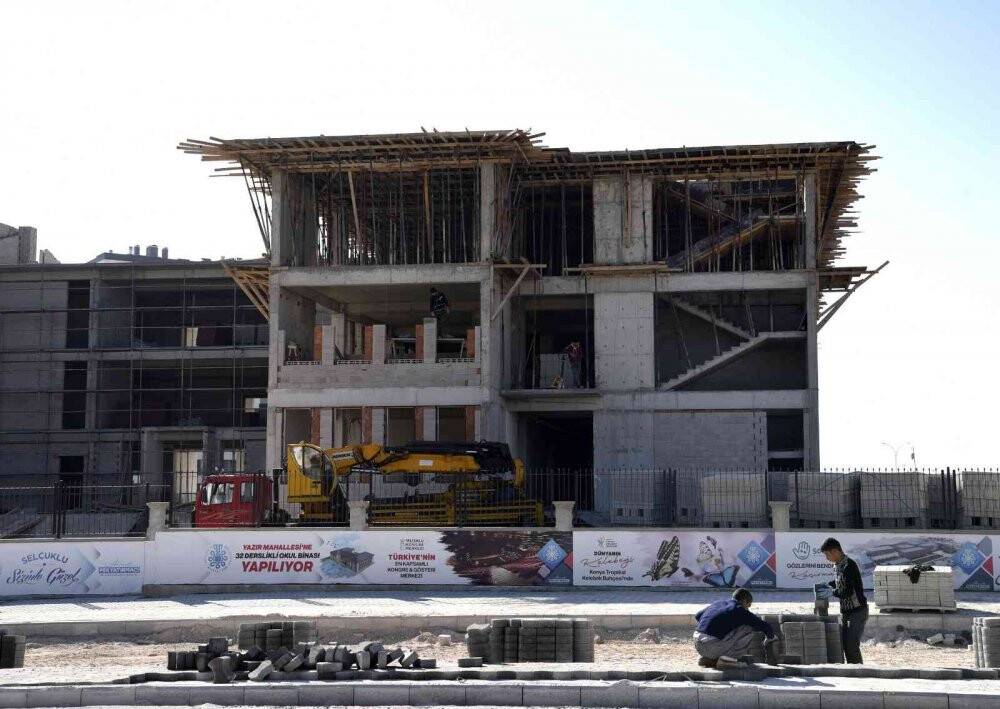 Selçuklu’ya 32 derslikli okul kazandırılıyor