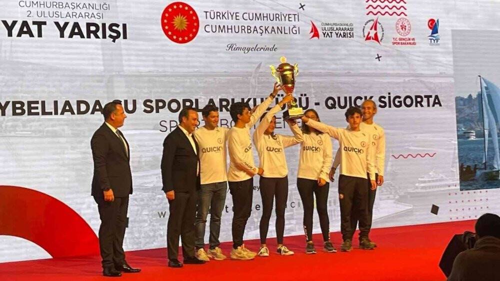 Cumhurbaşkanlığı Uluslararası Yat Yarışları birincisi, yine HSSK Quick Sigorta