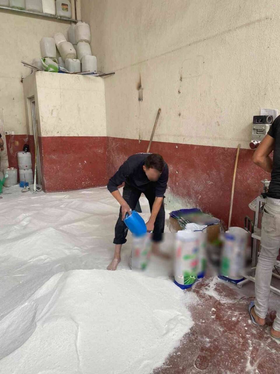 Konya’da sahte deterjan operasyonu