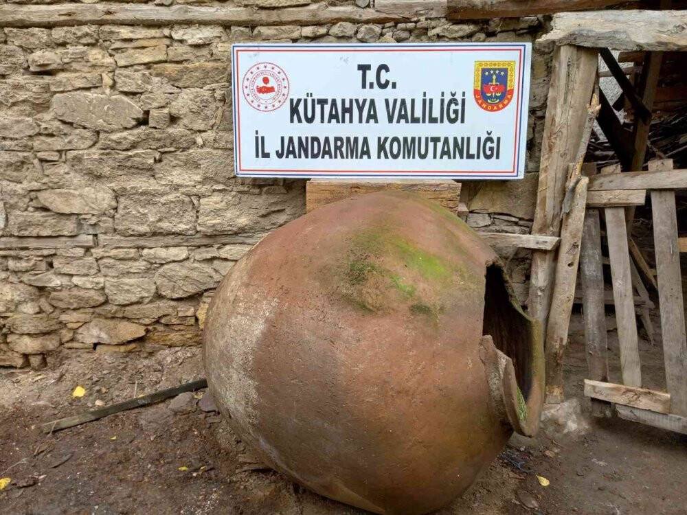 Kütahya’da tarihi eser operasyonu