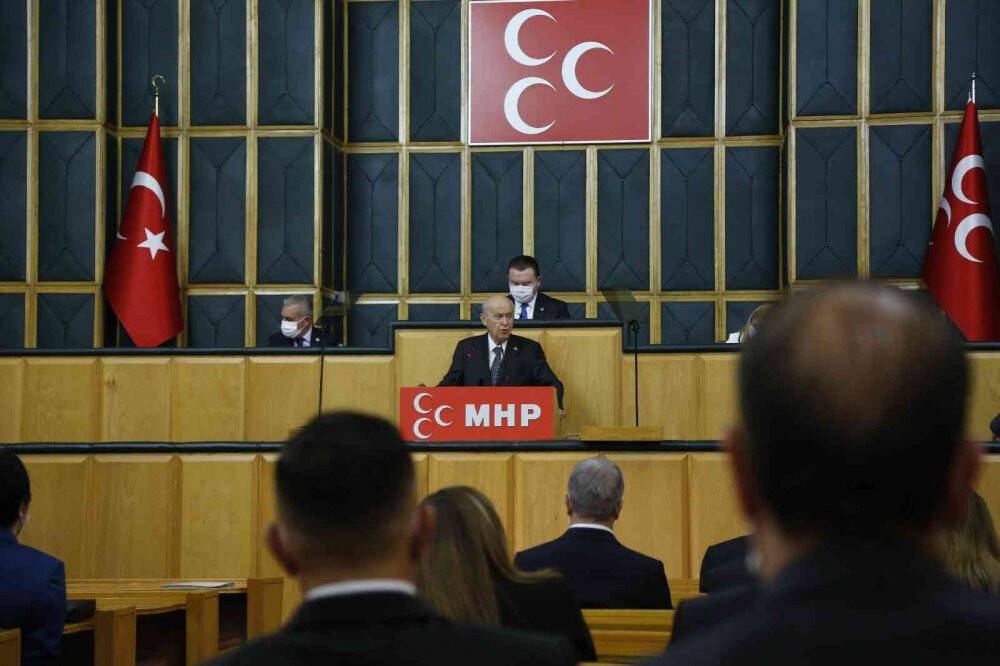 MHP Lideri Bahçeli: “CHP ile HDP, İP’in teşvikiyle PKK’nın siyasetteki kolonları haline gelmişlerdir”