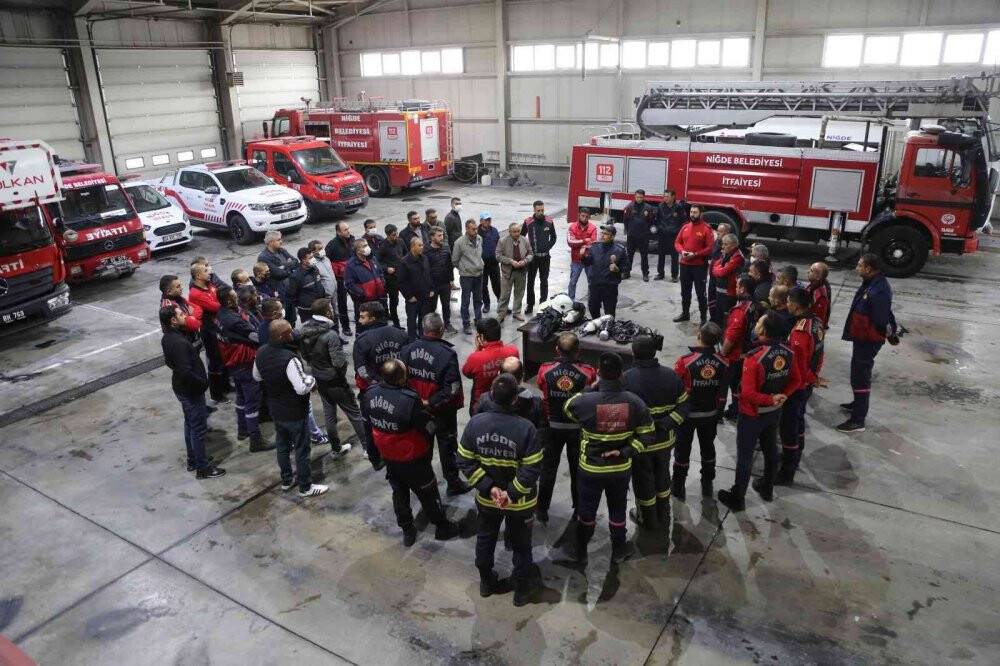 Konya İtfaiyesi, Niğde ifaiyesine eğitim verecek