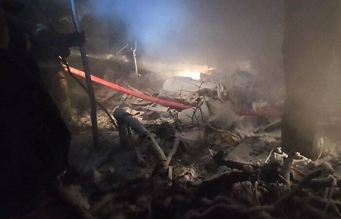 Rusya’da düşen kargo uçağındaki 7 kişi hayatını kaybetti