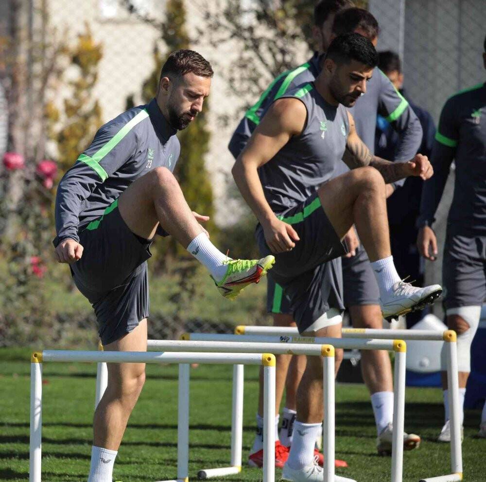 Konyaspor, Göztepe maçı hazırlıklarına devam etti
