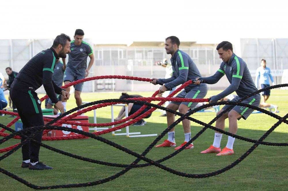 Konyaspor, Göztepe maçı hazırlıklarına devam etti