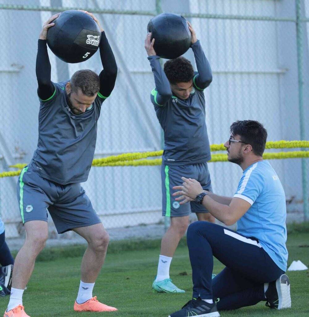 Konyaspor, Göztepe maçı hazırlıklarına devam etti