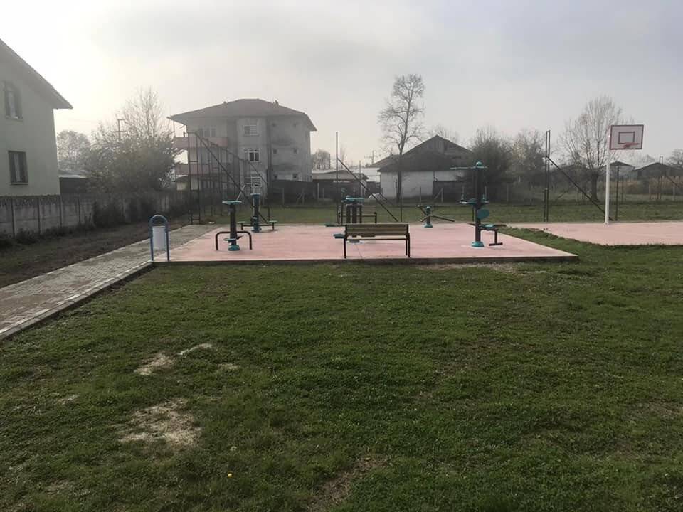 Köylüler sosyal alanına kavuştu