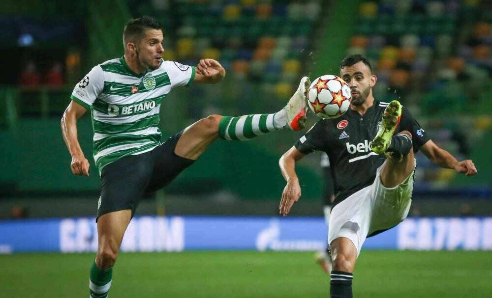 UEFA Şampiyonlar Ligi: Sporting: 4 - Beşiktaş: 0 (Maç sonucu)