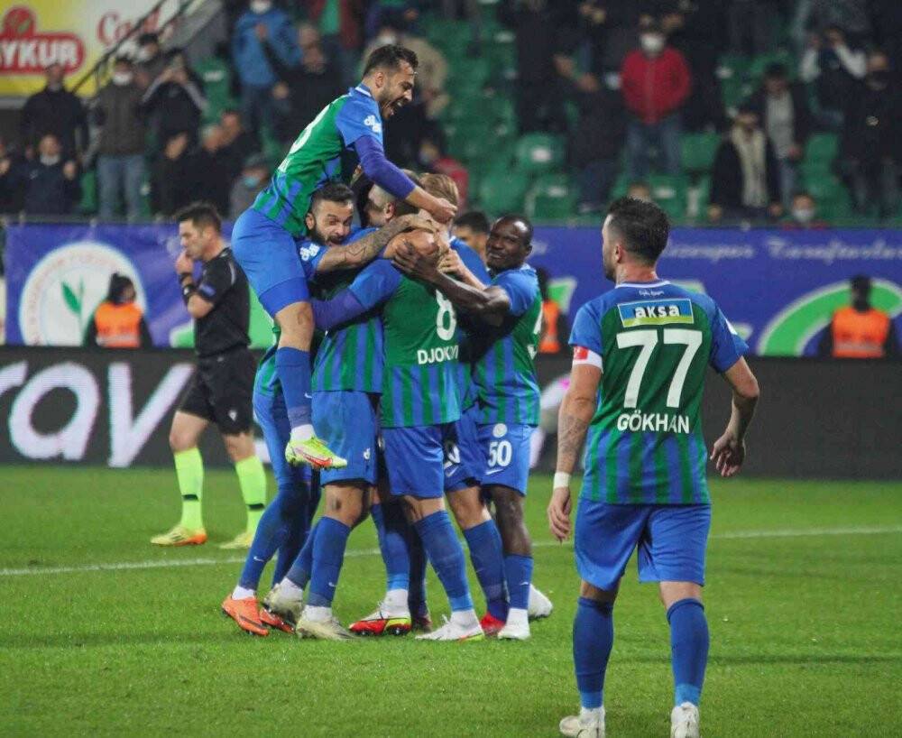 Çaykur Rizespor sahasında kazandı