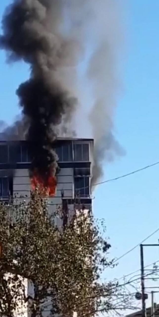 Trabzon’da korkutan yangın