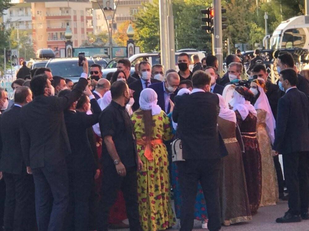 Batman’da Cumhurbaşkanı Erdoğan’a sevgi seli
