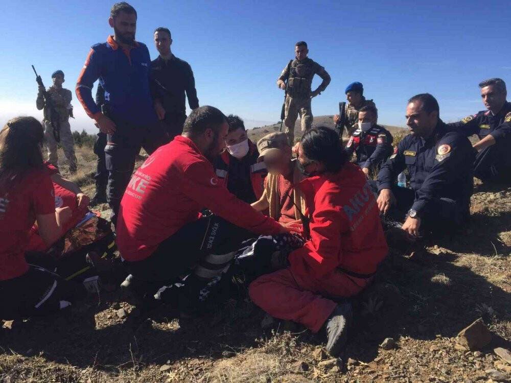 Kaybolan yaşlı kadın termal özellikli drone ile bulundu