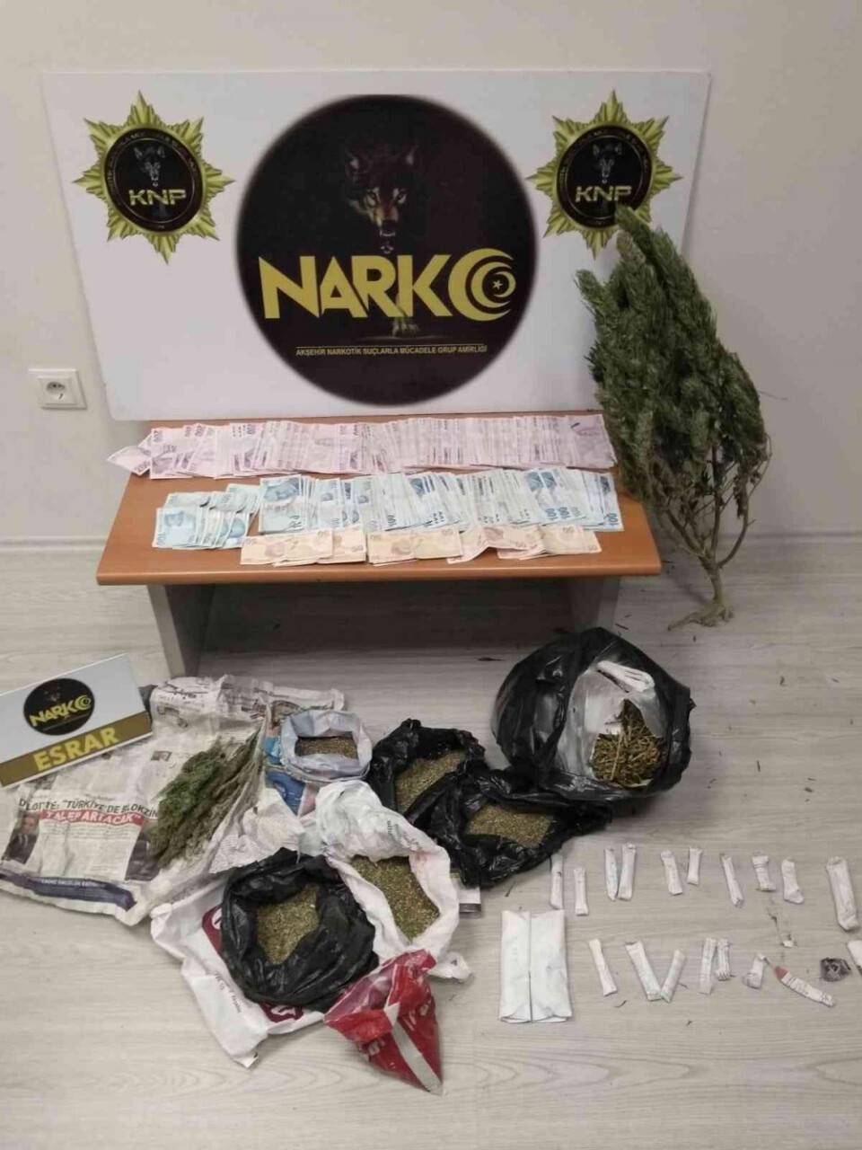 Konya’da uyuşturucu operasyonu: 2 tutuklama