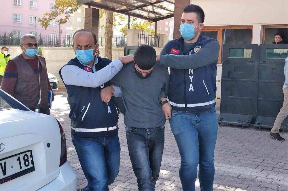 Konya'daki silahlı kavgada arkadaşını tabancayla yaralayan zanlı tutuklandı