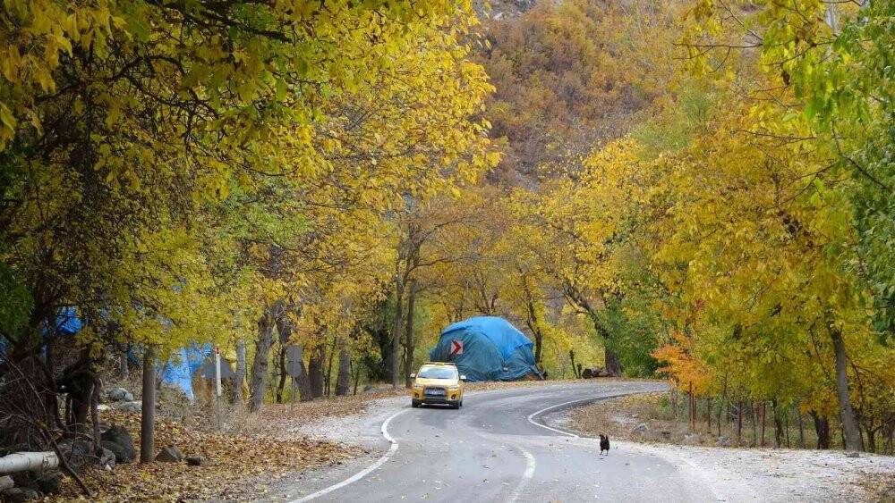 Yüksekova’da sonbahar güzelliği