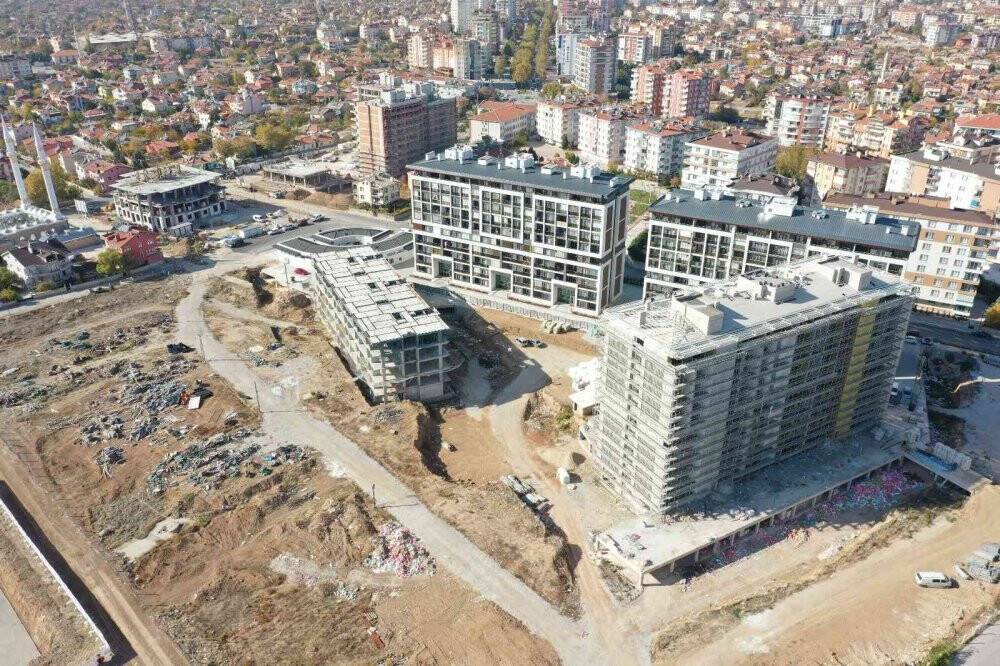 Başkan Kavuş, kooperatiflerin inşaat süreçlerini takip ediyor