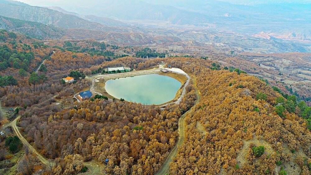 Çorum’un saklı cenneti yeşil göl turizme kazandırıldı