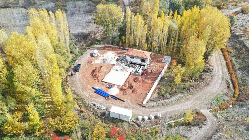 May Barajı’nı koruyacak tesis Akören’de yükseliyor