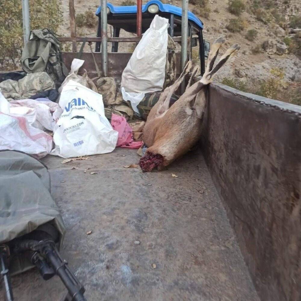 Uludere’de yasa dışı avlanan iki şahsa 185 bin liralık ceza