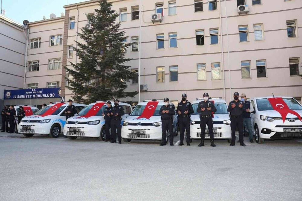 Konya Emniyetine araç desteği