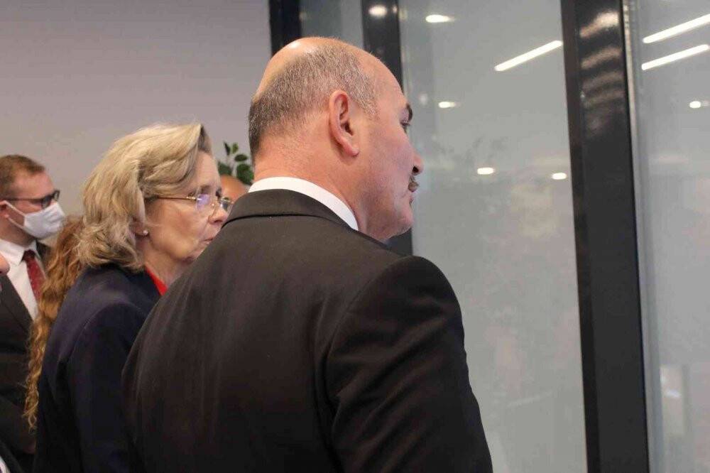 Bakan Soylu, AGİTPA Başkanı Cederfelt ile bir araya geldi