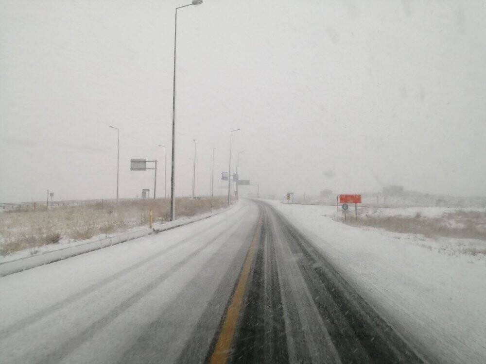 Erciyes beyaza büründü