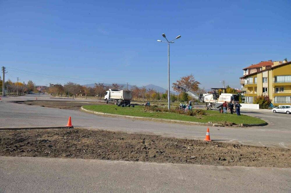 Isparta’da karmaşaya neden olan kavşak yeniden düzenleniyor