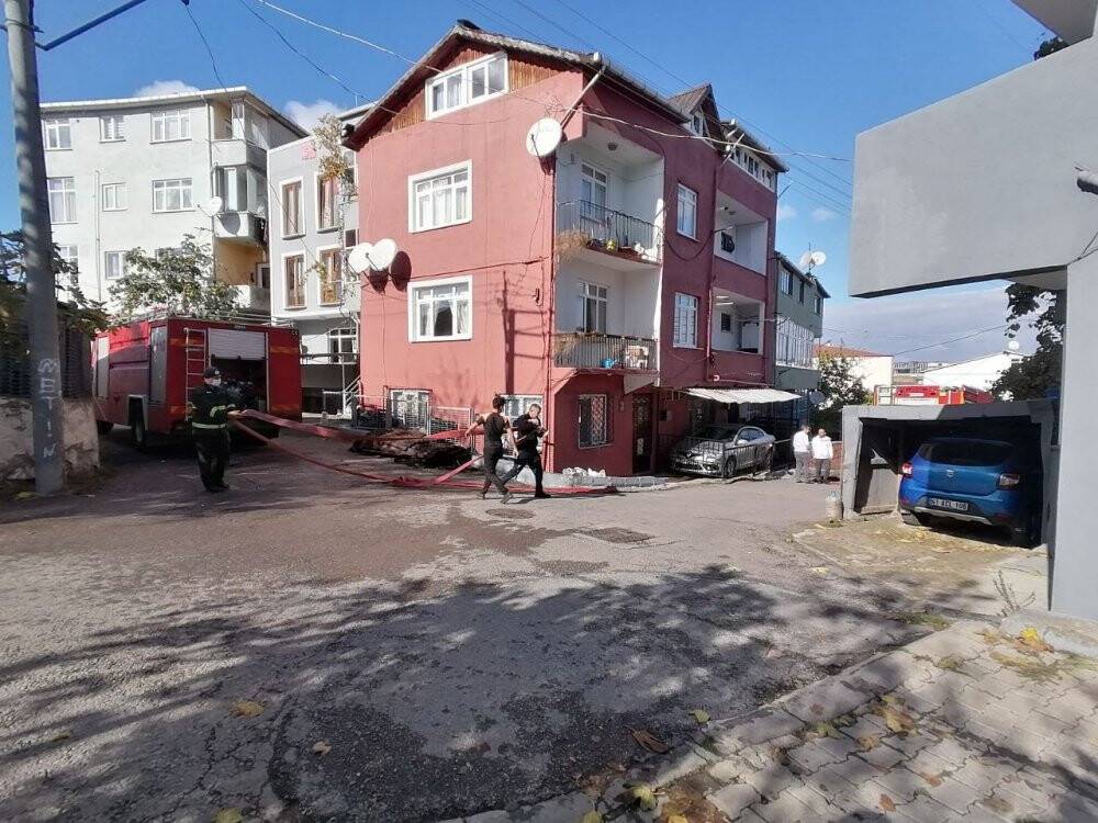 İzolasyon çalışması sırasında yangın çıktı
