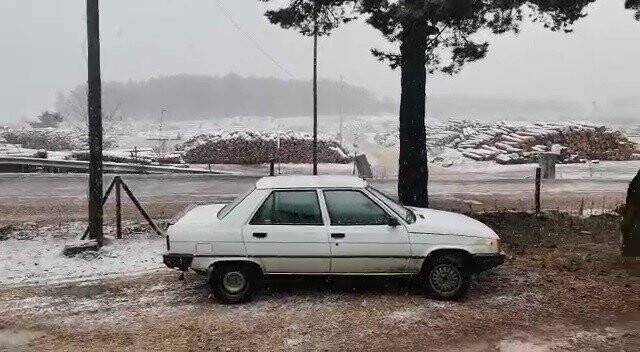 Sivas’ta kar etkili oldu