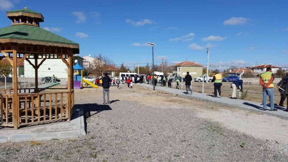 Kulu’da Milli Ağaçlandırma Günü’nde fidanlar toprakla buluştu