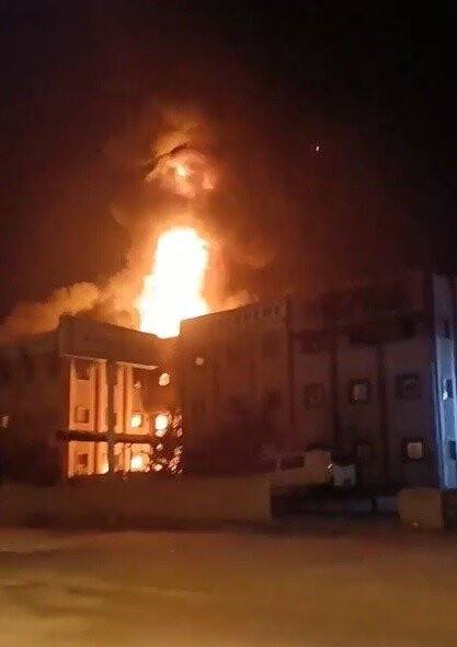 Aynı iş yerinde 8 saat sonra tekrar yangın çıktı