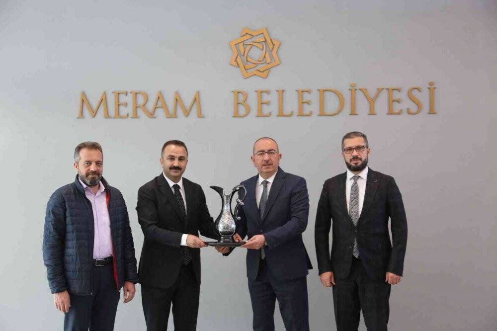 Meram’ın kardeş şehri Mutki Belediyesi’nden ziyaret