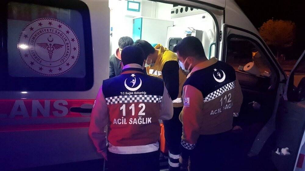 Alkollü sürücü aracıyla uçtuğu bahçeden kaçmaya çalıştı: Kaza anı kamerada