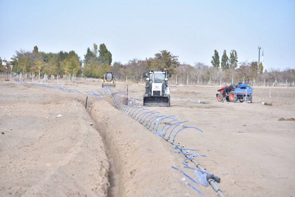 Karatay Belediyesi ilçeye yeni bir lavanta bahçesi daha kazandırıyor