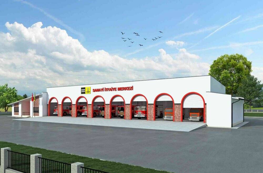 Konya Büyükşehir’den Sanayi İtfaiye Merkezi