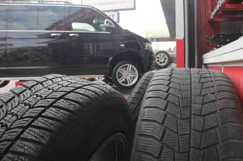 Lastikçilerde kış lastiği hareketliliği