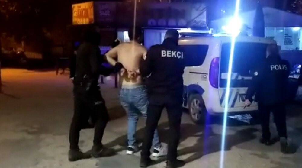 Saldırgan şahıs böyle etkisiz hale getirildi