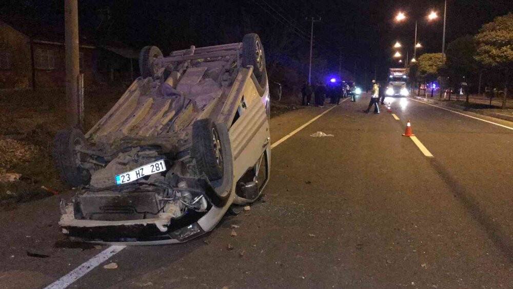 Elazığ’da trafik kazası: 5 yaralı