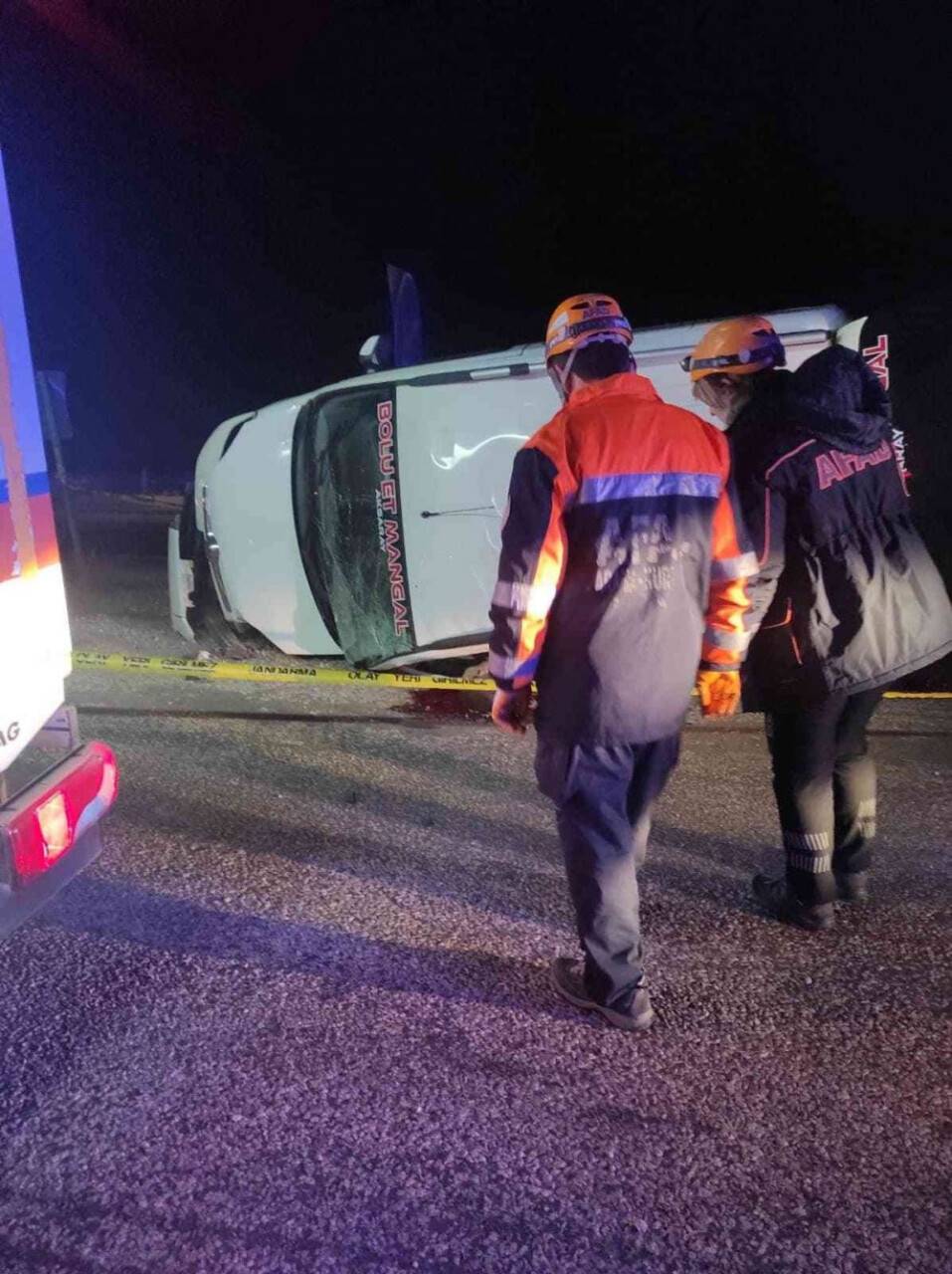 Aksaray’da trafik kazası: 1 ölü, 1 yaralı