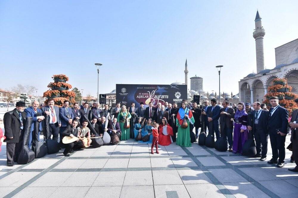 Konya’da 'Uluslararası 55. Konya Aşıklar Bayramı' başladı