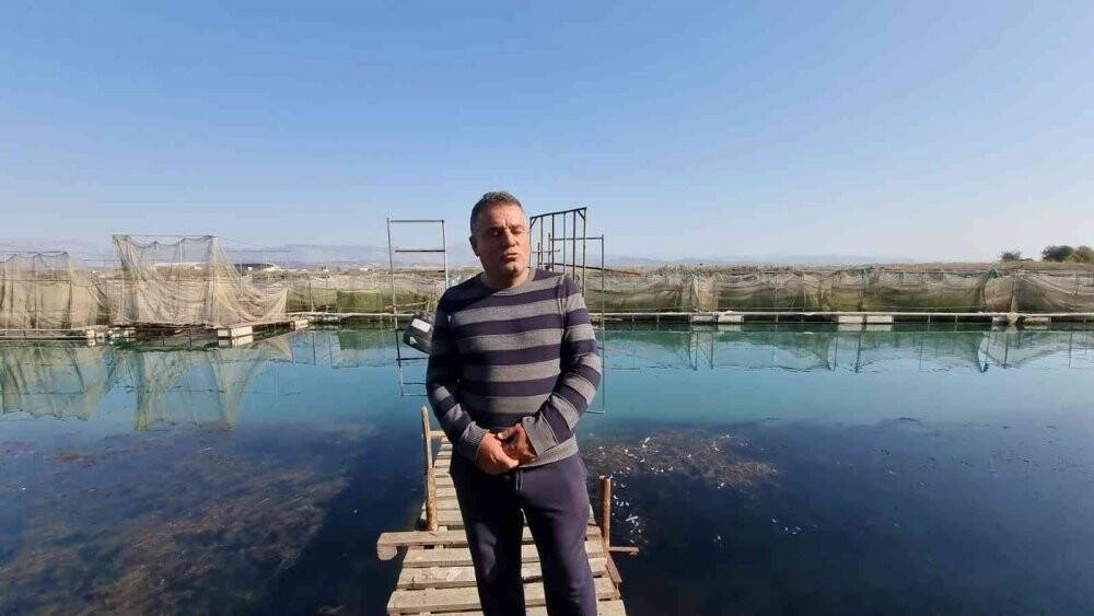 Manavgat Irmağı üzerindeki balık çiftliğinde 13 bin alabalık telef oldu