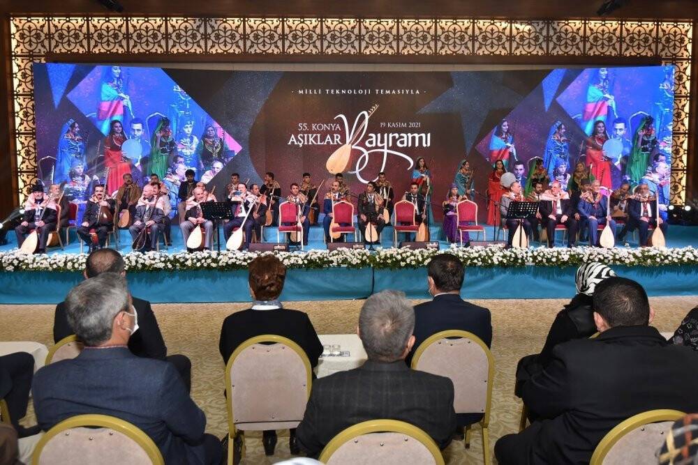 55. Konya Aşıklar Bayramı sona erdi