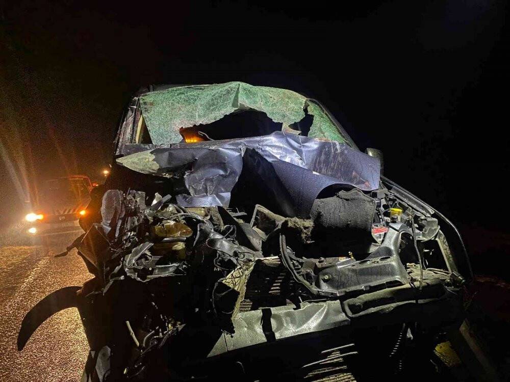 Afyonkarahisar’da trafik kazası 3’ü çocuk 9 yaralı