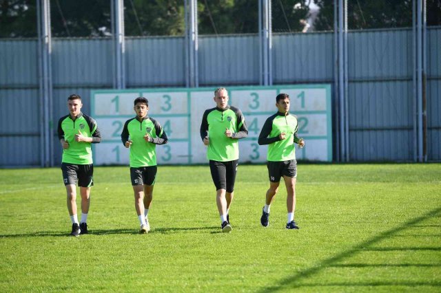 Bursaspor, Gençlerbirliği maçı hazırlıklarına başladı