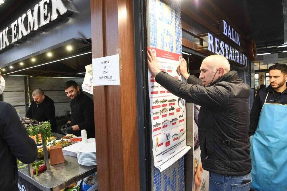 Vatandaşlara broşürlü balık uyarısı